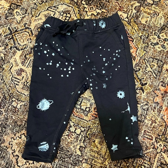 Tea Collection Metallic Print Jogger - Picture 1 of 4